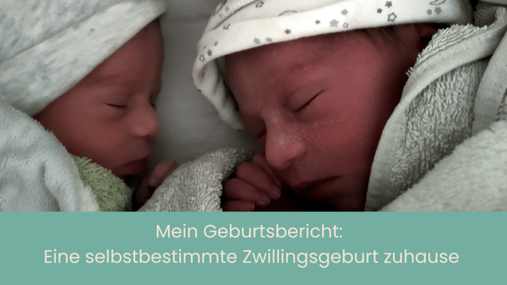 Hausgeburt mit Zwillingen