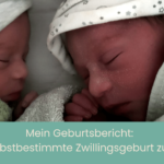Hausgeburt mit Zwillingen