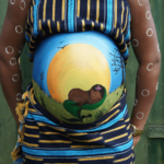 Kunst am Babybauch: Alles, was du über Babybauch-Bemalungen wissen musst
